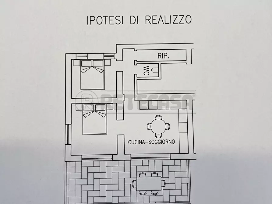 Immagine 3 di Bilocale in vendita  in Via Riviera Berica 45 a Barbarano Mossano