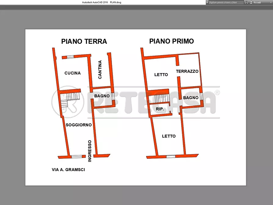 Immagine 21 di Villetta a schiera in vendita  a Bondeno