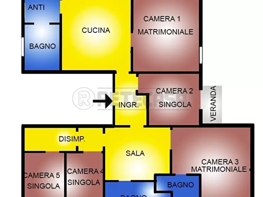 Immagine 19 di Stanza singola in affitto  in Via Giovanni Battista quadri a Vicenza