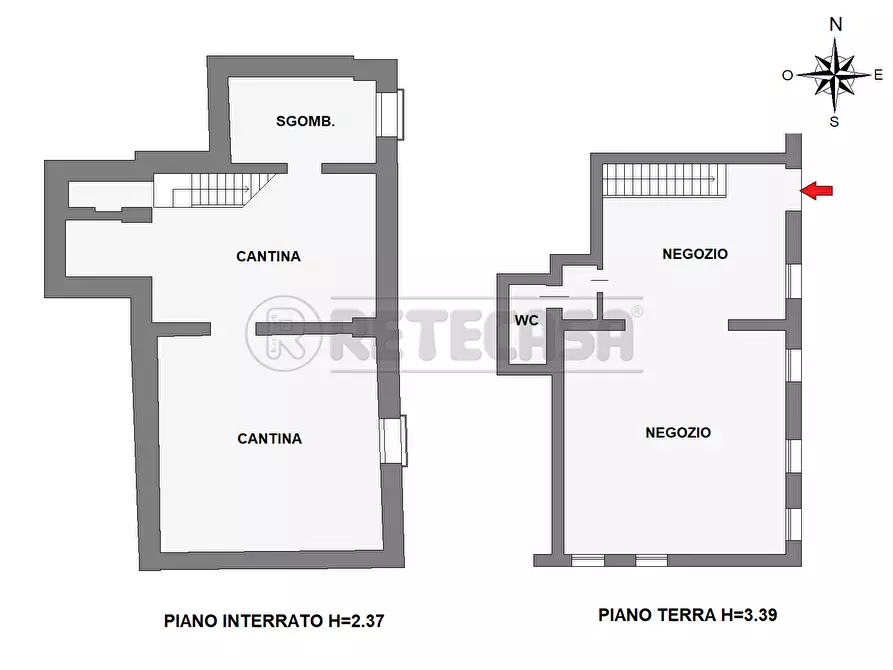 Immagine 19 di Locale commerciale in vendita  in Riviera dei Ponti Romani 13 a Padova