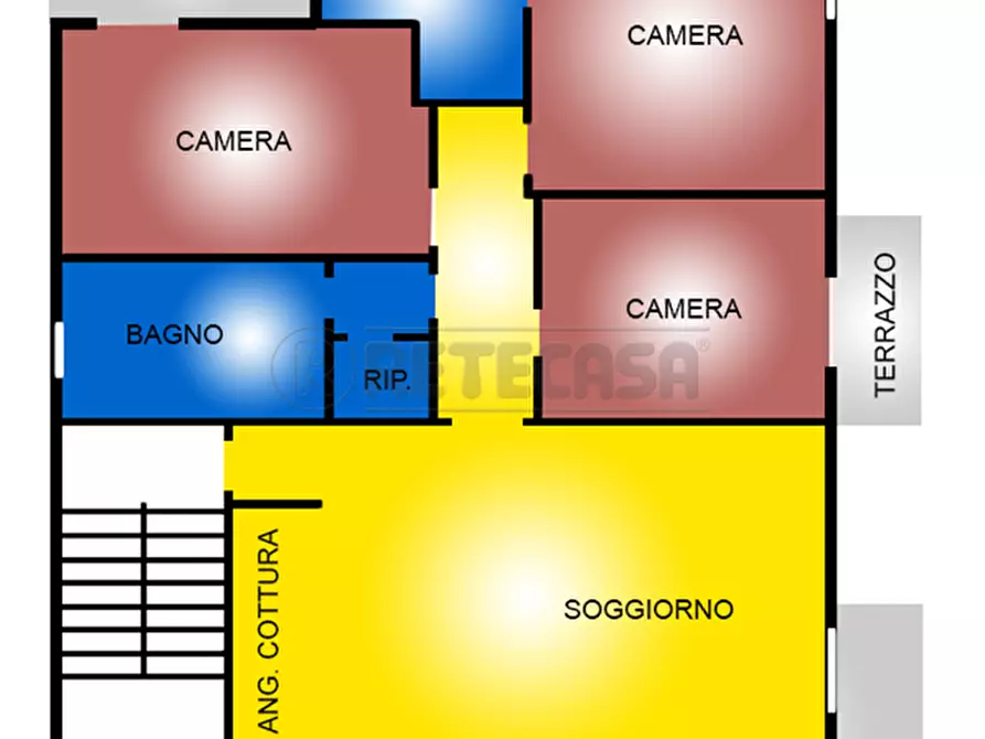 Immagine 25 di Casa semindipendente in vendita  in Viale S. Agostino a Vicenza