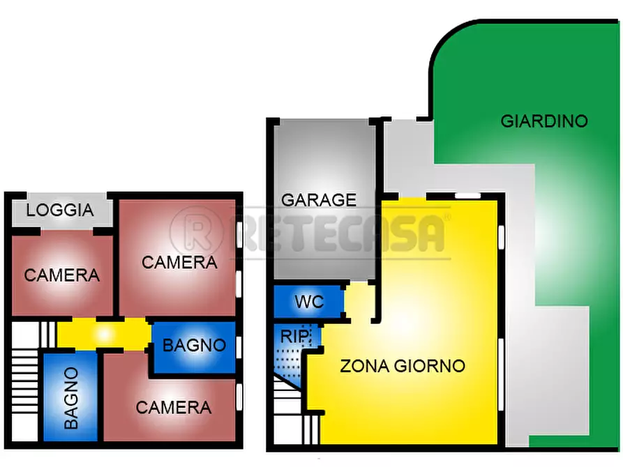 Immagine 19 di Porzione di casa in vendita  in via Mistrorigo a Arcugnano