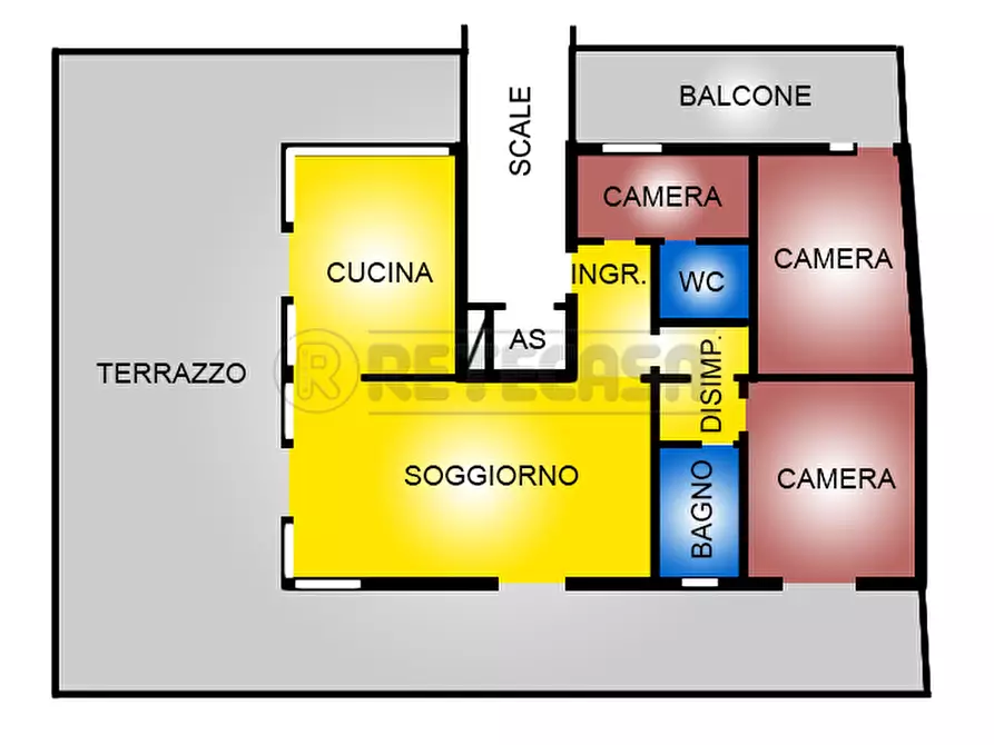 Immagine 33 di Attico in vendita  a Pescara