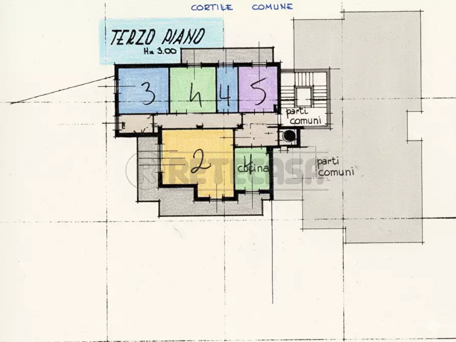 Immagine 11 di Quadrilocale in vendita  in Piazza Risorgimento a Cremona
