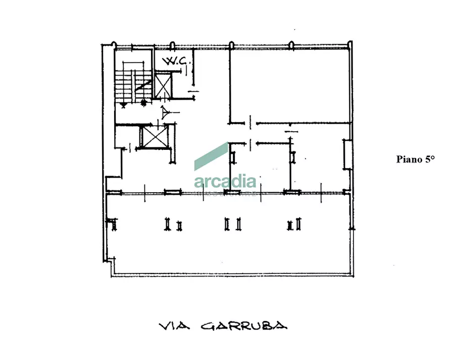 Immagine 15 di Ufficio in vendita  in Via Michele Garruba 47 a Bari