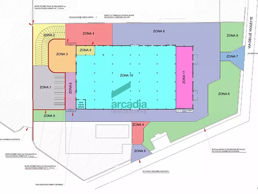 Immagine 15 di Attività artigianale in vendita  in Via delle Violette 12 a Modugno