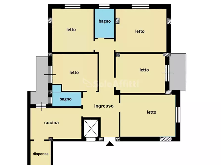 Immagine 24 di Stanza singola in affitto  a Catanzaro