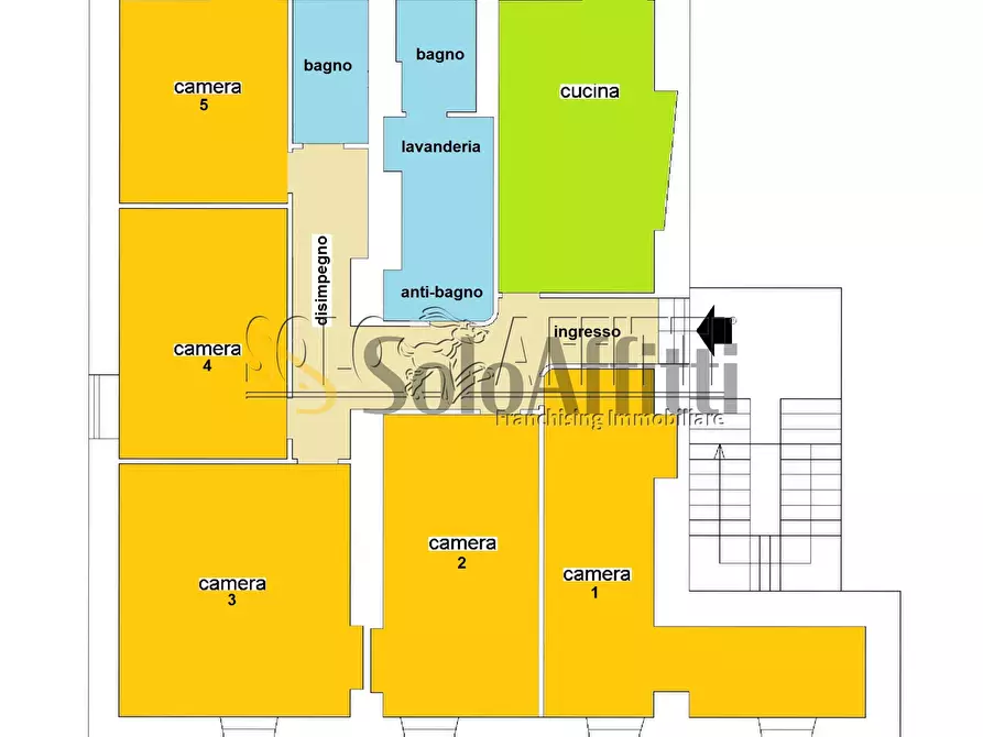 Immagine 10 di Appartamento in affitto  a Catanzaro