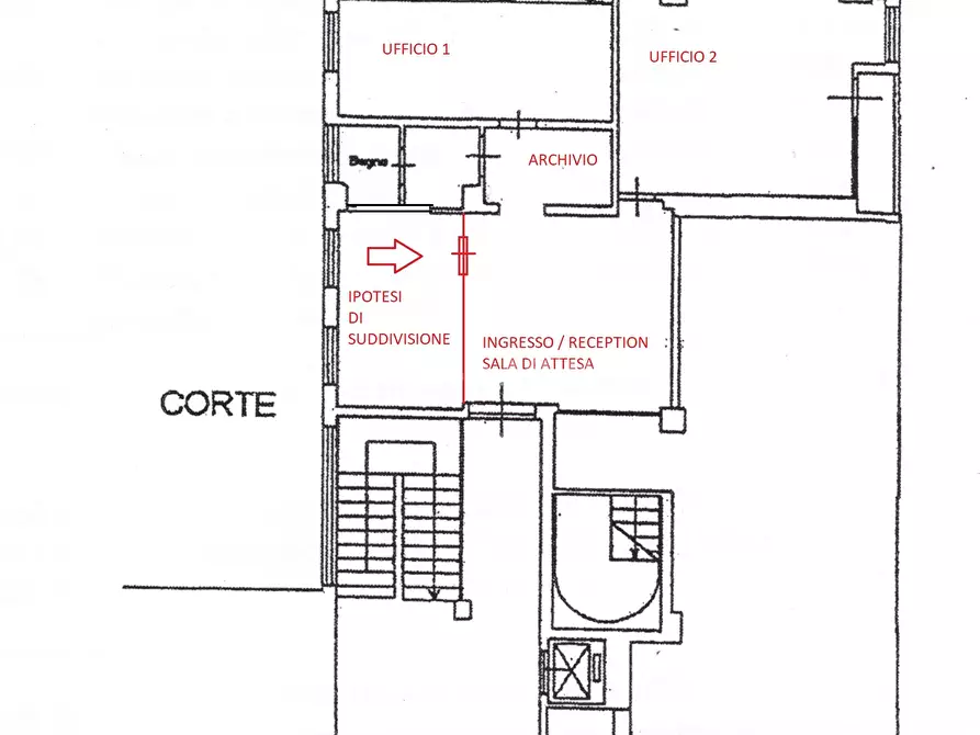 Immagine 16 di Ufficio in affitto  in Via Cairoli 61 a Livorno