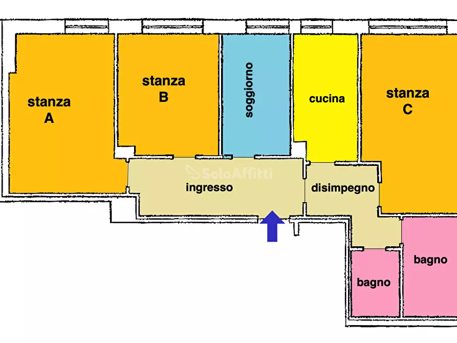 Immagine 33 di Stanza singola in affitto  in Via Giovanni Caselli 11 a Roma