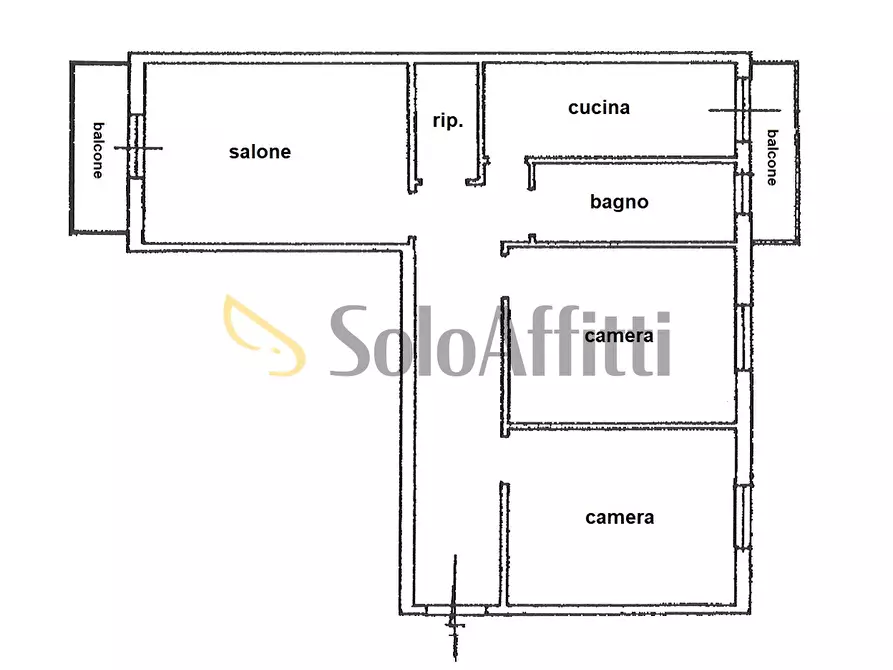 Immagine 25 di Trilocale in affitto  in Viale Vasco de Gama a Roma