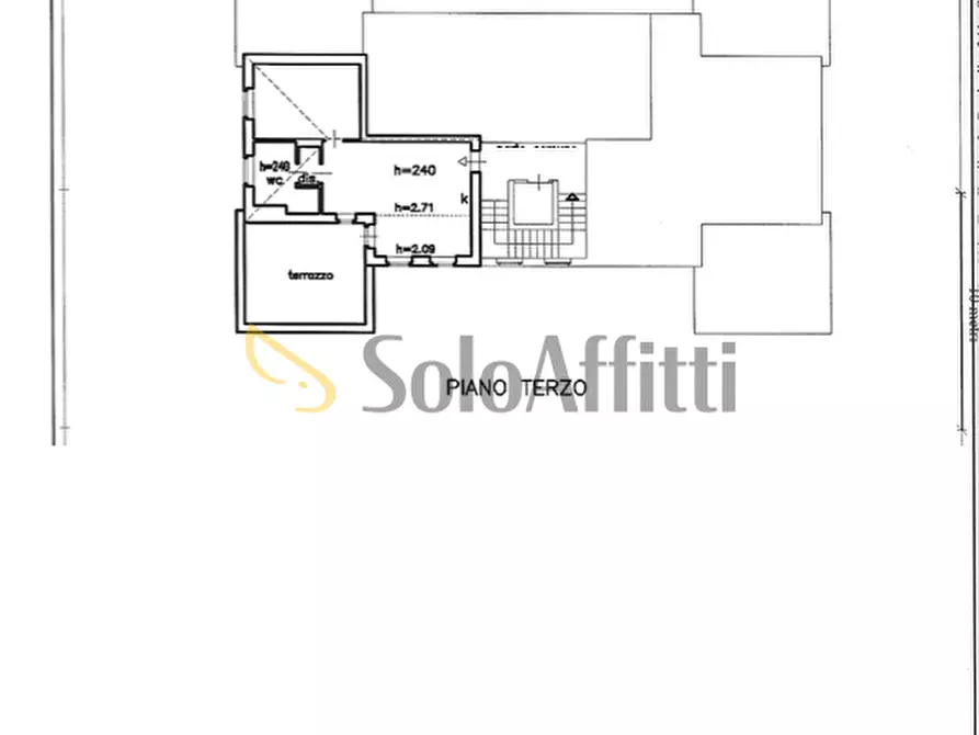 Immagine 14 di Bilocale in affitto  in Via Emilio Gino Segre' 4 a Certosa Di Pavia