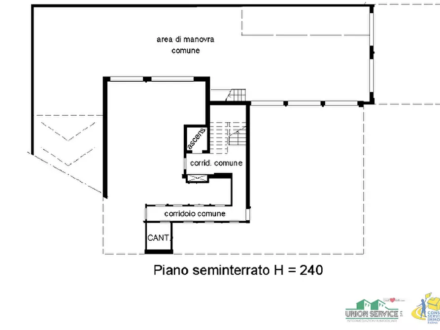 Immagine 17 di Bilocale in vendita  in Via Boni e Gavazzi 32 a Noceto