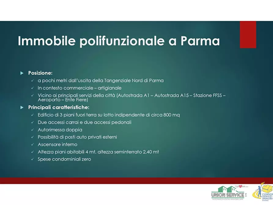 Immagine 6 di Ufficio in affitto  in Via Giuseppe Giusti 5 a Parma