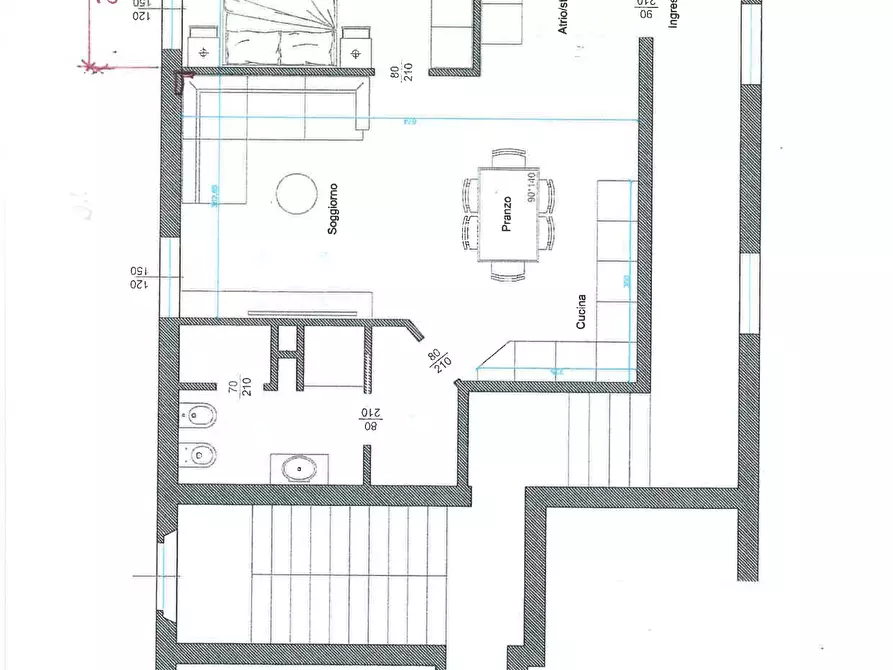 Immagine 15 di Bilocale in vendita  in Via Marsala a Noceto