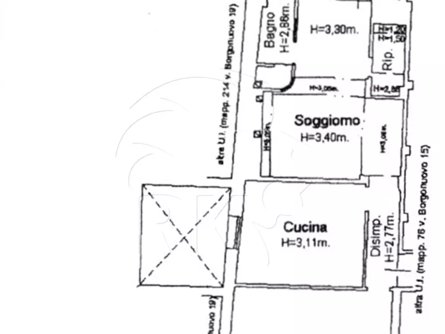 Immagine 10 di Trilocale in vendita  a Bologna