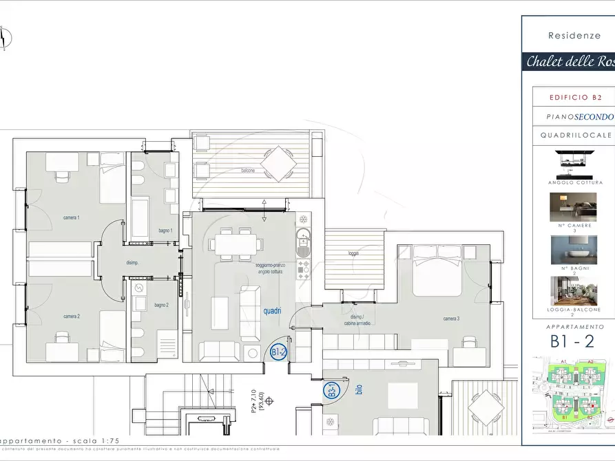 Immagine 2 di Quadrilocale in vendita  in via Porrettana 114 a Sasso Marconi