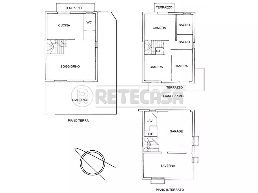 Immagine 6 di Villetta a schiera in vendita  in Via Cà Vaccari 2 a Montorso Vicentino