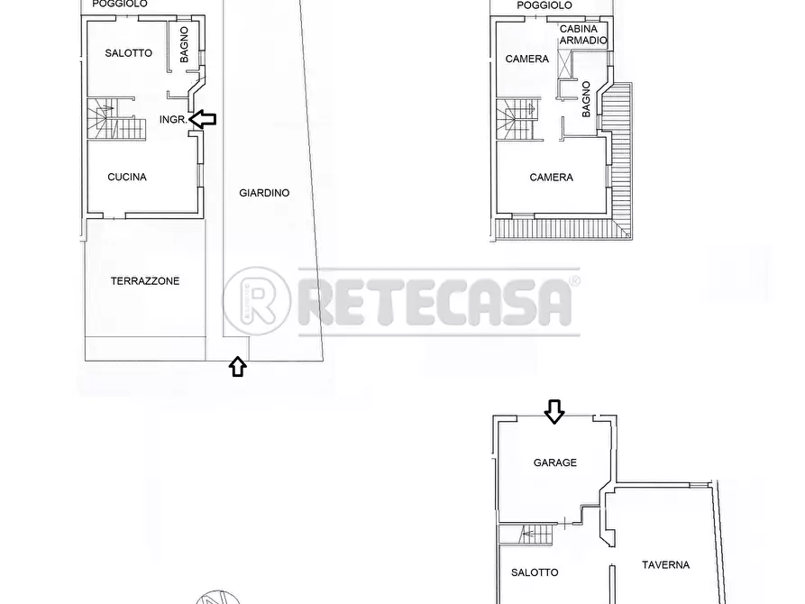 Immagine 30 di Porzione di casa in affitto  in Via Venezia 17 a Montebello Vicentino