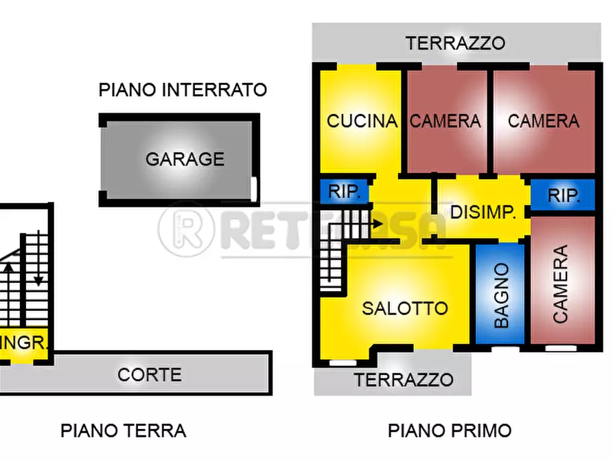 Immagine 22 di Casa semindipendente in vendita  in Via Costeggiola 5 a Zermeghedo