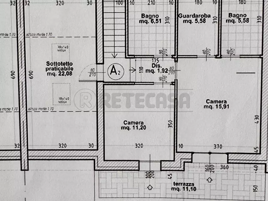 Immagine 2 di Casa bifamiliare in vendita  a Mirano