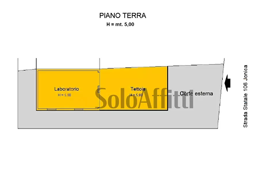 Immagine 12 di Capannone industriale in affitto  in Strada Statale 106 Jonica 7 a Catanzaro