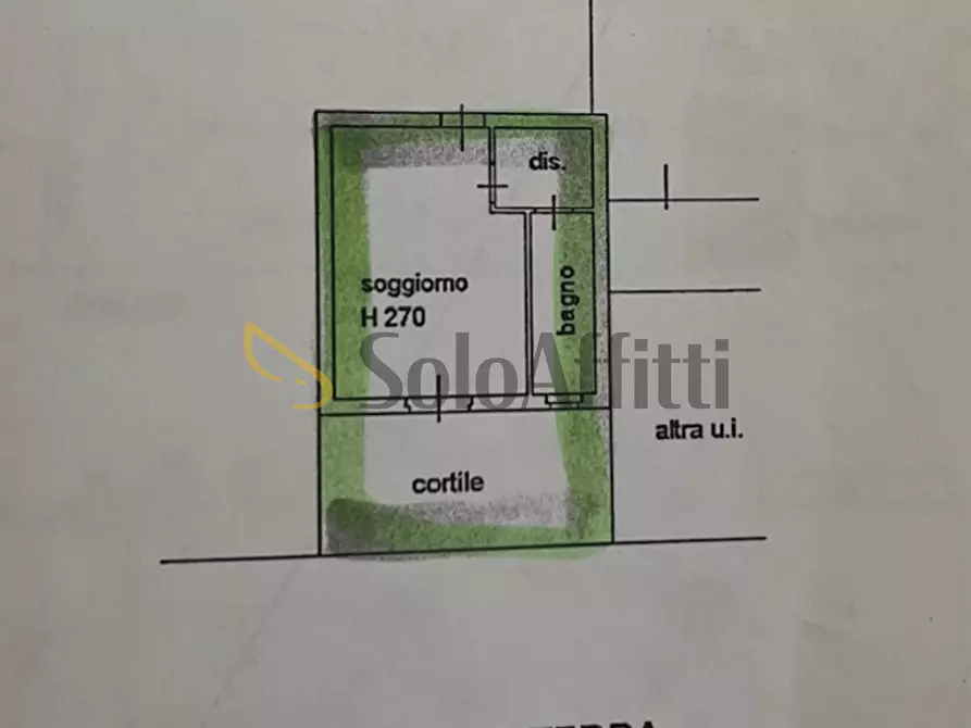 Immagine 12 di Monolocale in affitto  in Via Alessandro Manzoni 46 a Tromello
