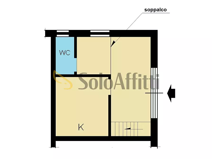 Immagine 9 di Monolocale in affitto  a Catanzaro