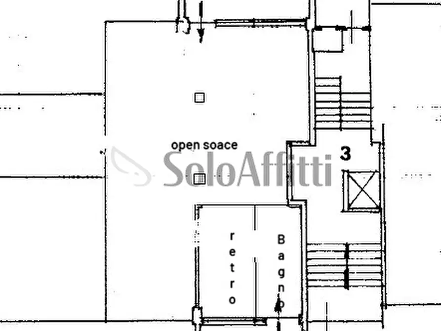 Immagine 2 di Locale commerciale in affitto  in Via Paperia 9 a Piossasco