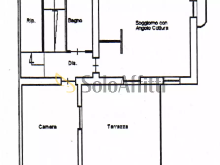 Immagine 14 di Bilocale in affitto  a Gallarate