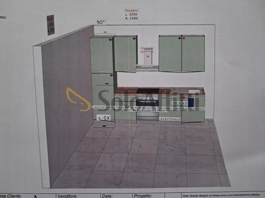 Immagine 4 di Monolocale in affitto  in Via Roma 171 a Airasca