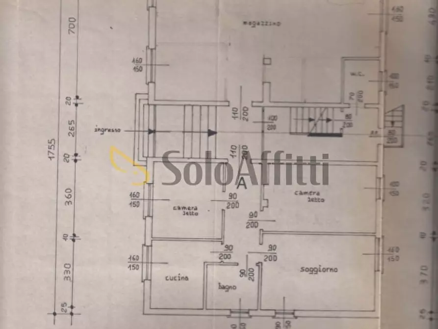 Immagine 14 di Trilocale in affitto  in Via Gramsci 2 a San Martino Siccomario