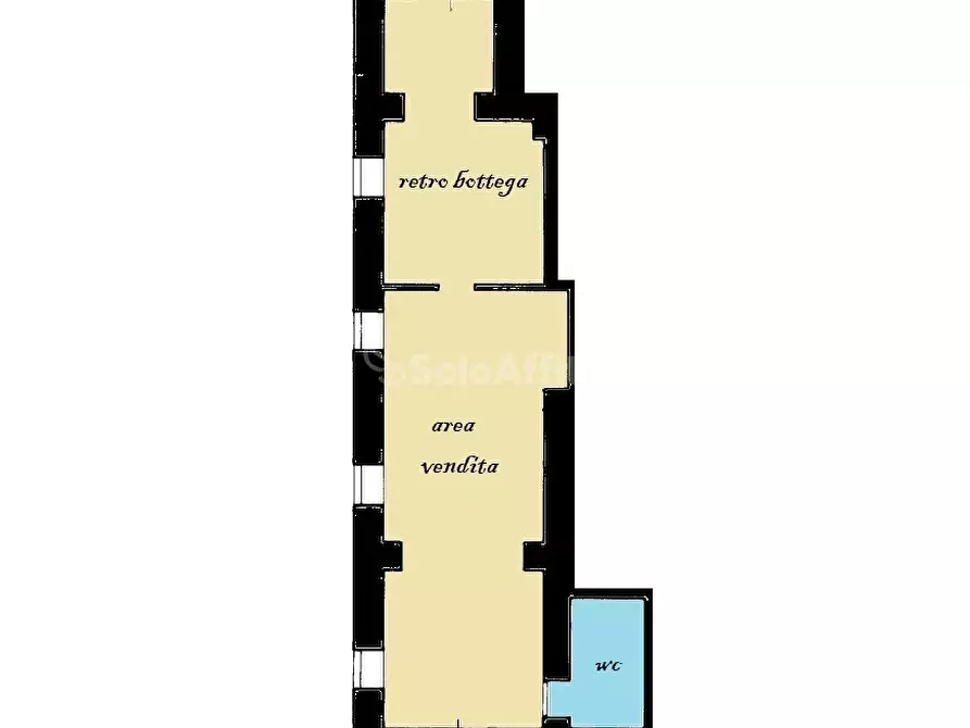 Immagine 8 di Locale commerciale in affitto  in Via Progresso 39 a Catanzaro