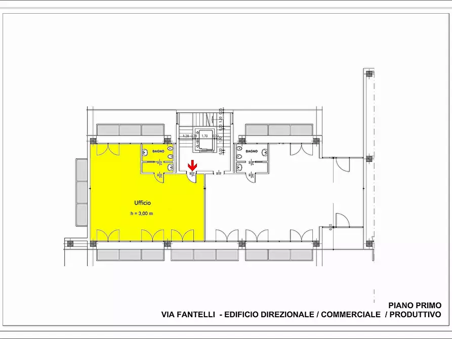 Immagine 18 di Ufficio in affitto  in Via Mario Fantelli 12 a Parma