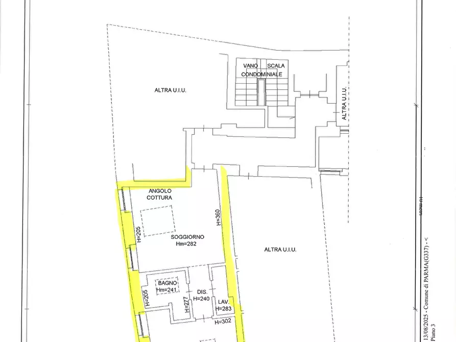 Immagine 32 di Bilocale in affitto  in Borgo Riccio da Parma 48 a Parma