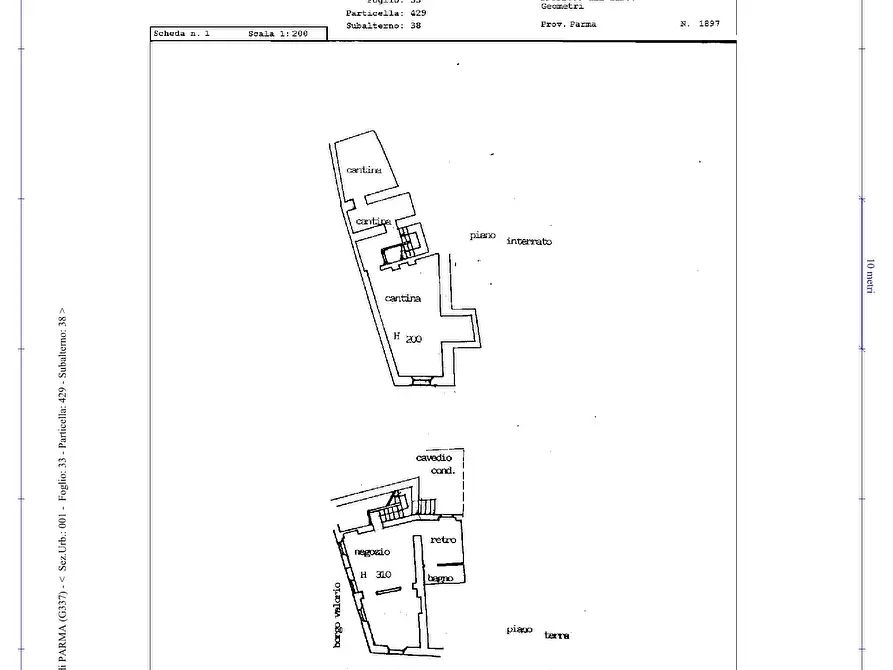 Immagine 22 di Locale commerciale in vendita  in Borgo Valorio 10 a Parma
