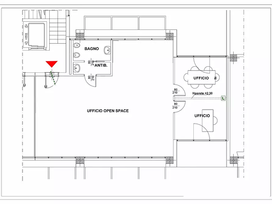 Immagine 23 di Ufficio in affitto  in Via Mario Fantelli 12 a Parma
