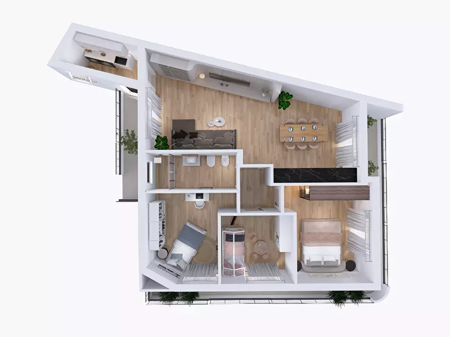 Immagine 17 di Casa semindipendente in vendita  a San Sperate