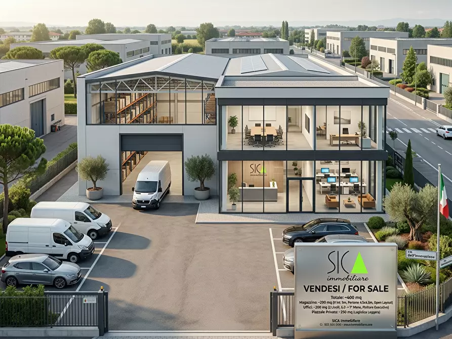 Immagine 1 di Capannone industriale in vendita  a Carrara