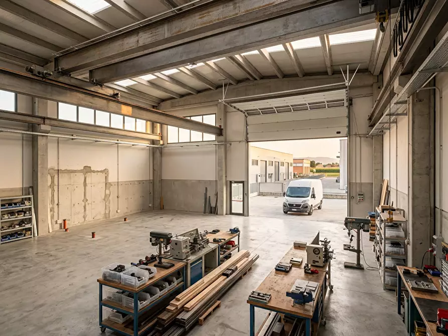 Immagine 2 di Capannone industriale in vendita  a Pisa