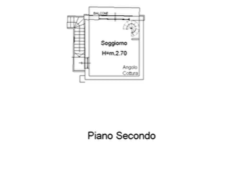 Immagine 7 di Bilocale in vendita  in Via San Francesco D'Assisi snc a Cameri
