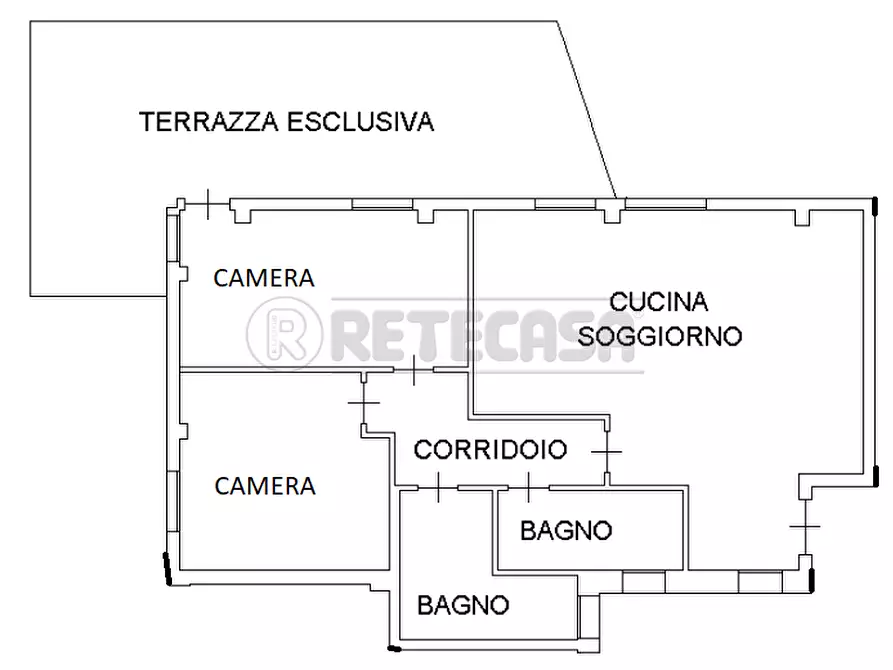 Immagine 24 di Bilocale in affitto  in Via Battaglione Monte Berico 15 a Vicenza