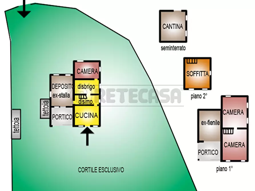 Immagine 16 di Rustico / casale in vendita  in Via San Nicolò 7 a Montorso Vicentino