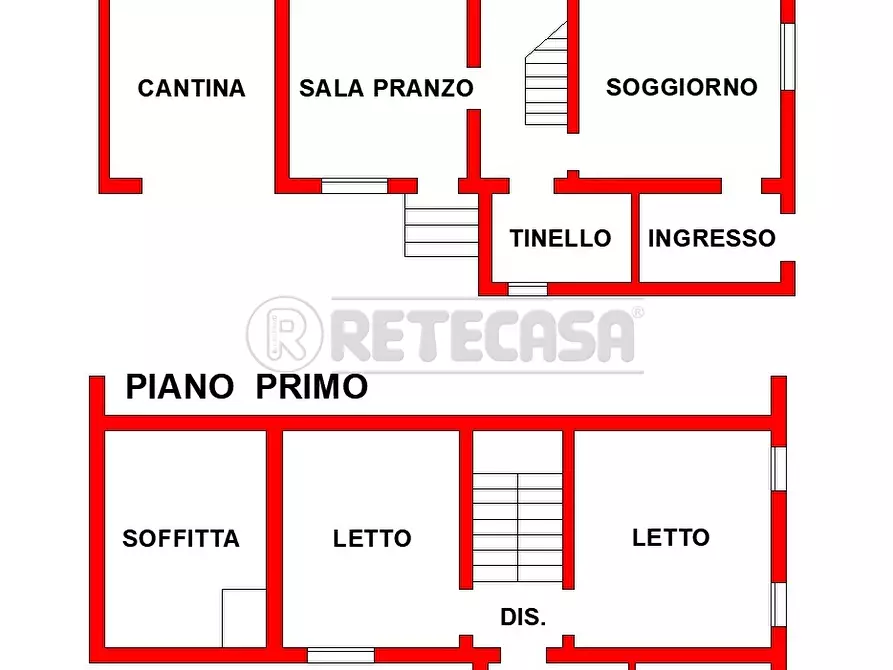 Immagine 13 di Villetta a schiera in vendita  a Bondeno