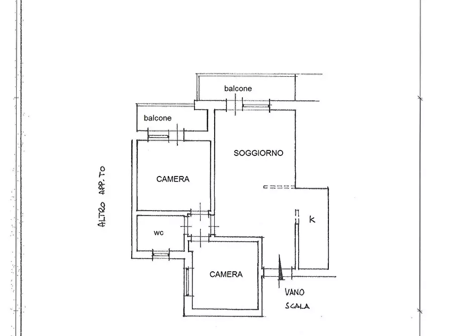 Immagine 3 di Trilocale in vendita  in VIA ANTONIO PISANO a Roma