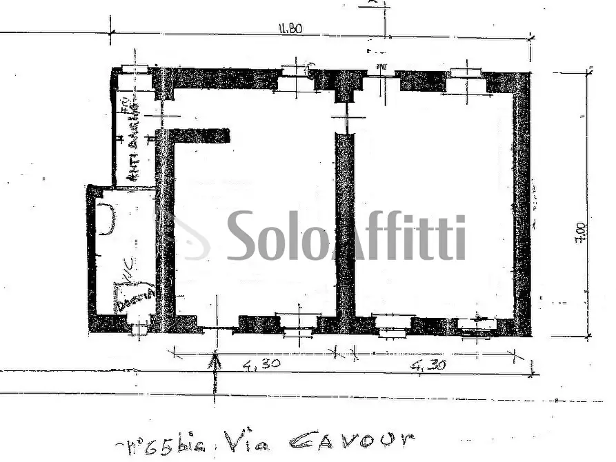 Immagine 12 di Locale commerciale in affitto  in Via Cavour 69 a Settimo Torinese