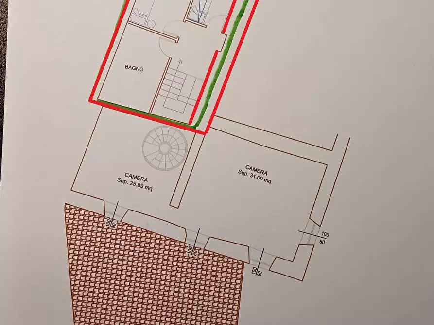 Immagine 6 di Casa semindipendente in vendita  in Strada Casatico 38 a Parma