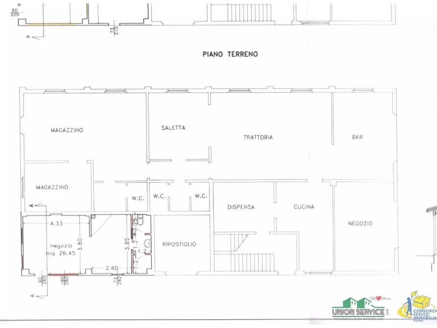 Immagine 41 di Bar / Ristorante in vendita  in Via La Spezia 32 a Collecchio