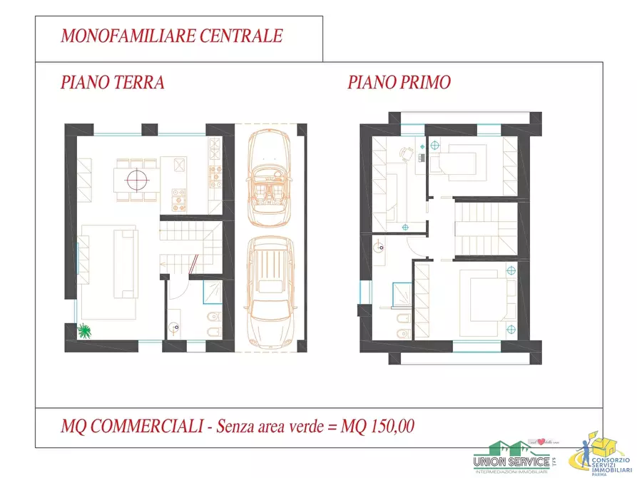 Immagine 14 di Villa in vendita  in Via Alberto Bricoli a Noceto