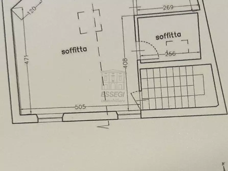 Immagine 36 di Appartamento in vendita  in Via del Portico 13 a Lucca